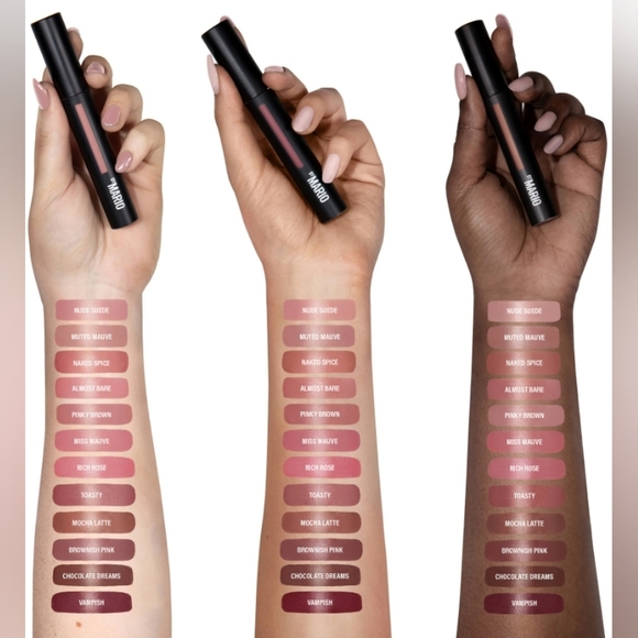 Vampish | Makeup By Mario Ultra Suede Cozy Lip Creme | Brand New in Box - Picture 3 of 9